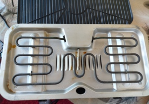 grătar electric 50cm x 25cm folosit foarte putin - imagine 3