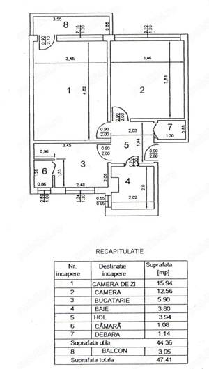 Vând apartament cu 2 camere - imagine 2