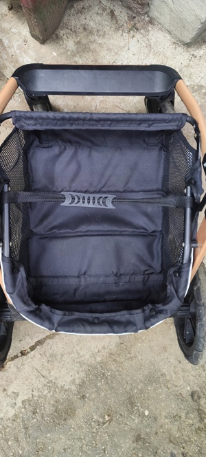 Carucior nou nascut 3 in 1 Lorelli Viola 22Kg + Geanta + Plasa insecte - imagine 4