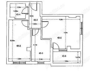 apartament 2 camere ozana - centrala proprie - imagine 9