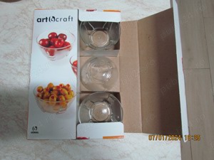 Vand Set 6 boluri din sticla - imagine 2