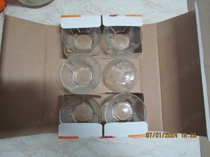 Vand Set 6 boluri din sticla - imagine 3