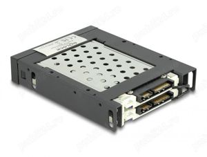 Rack mobil 3.5" pentru 2 x HDD SATA 2.5, Delock 47189 HOT SWAP - imagine 4
