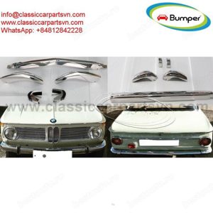 BMW 2002 bumpers (1968-1971) by stainless steel new 