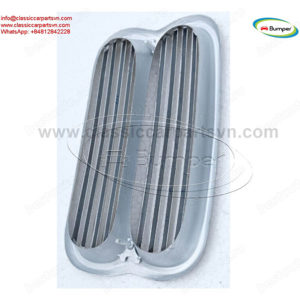 Front center grille for BMW 2002/1600 E10 by stainless steel new  - imagine 3