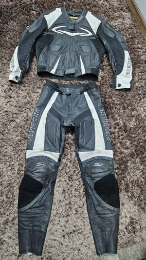 Costum moto piele Probiker marimea 50