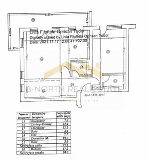 Apartament de Lux Nou Pipera Facilităţi Premium pe Strada Erou Iancu - imagine 11