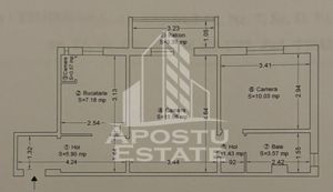 Apartament cu 2 camere, etaj intermediar, zona Soarelui