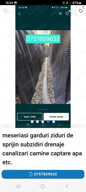 drenaje canalizari camine captare apa fose septice executam . - imagine 5