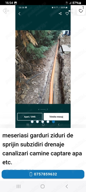 drenaje canalizari camine captare apa fose septice executam . - imagine 3