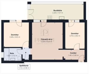 DUMBRAVITA - 3 cam LUX - incalzire pardoseala - clima - 
CURTE 155 mp - LOC PARCARE CF - imagine 15