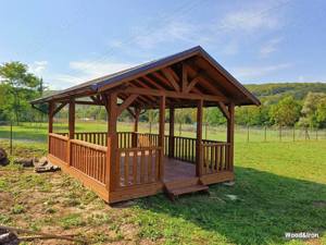 Constructii din lemn pentru gradina, cabane, tiny house