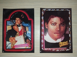 2 stickere abtibilduri vechi Michael Jackson ,an 1984