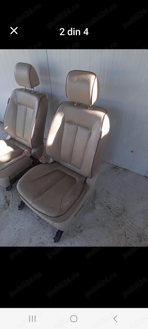 Scaune Santa Fe 2004–2011 – piele, electrice, stare excelentă! - imagine 4