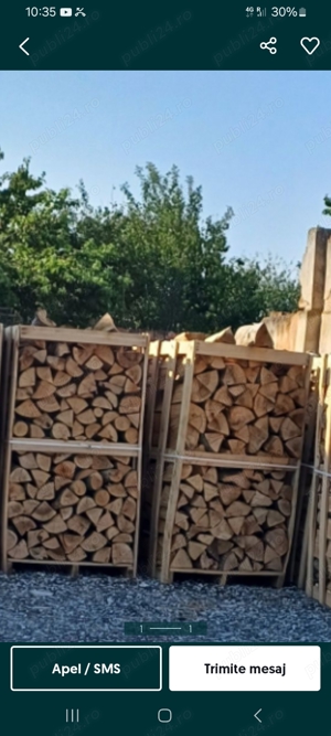 Firma agipodcon aduce lemne la palet sau la masina