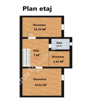 Apartament  4 camere 2 bai balcon situat in zona Rahovei Sibiu - imagine 7