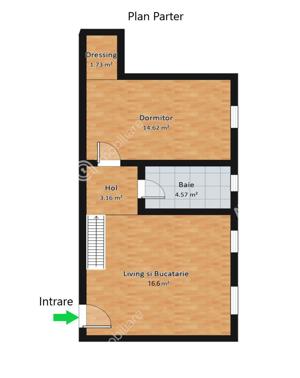 Apartament cu 3 camere 2 bai situat in zona Rahovei din Sibiu - imagine 7