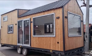 Casa pe roti , Tiny House , Casa de vacanta - imagine 2