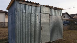 Vand baraca metalica 4 x 2m santier, depozitare, paza, etc