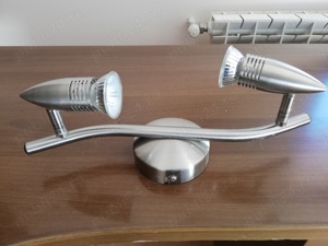 Aplica 2 spoturi crom