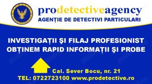 Pro Detective Agency -Detectivi Timisoara 20 de ani de experienta! - imagine 1