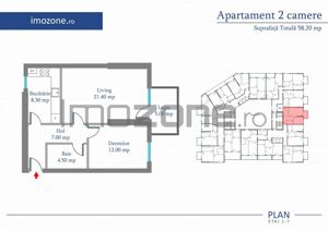 Apartament 2 Camere | 63 mp | Bloc Nou | Metrou Pacii / Preciziei | Militari - imagine 17