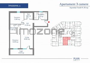 Apartament 2 Camere | 63 mp | Bloc Nou | Metrou Pacii / Preciziei | Militari - imagine 16