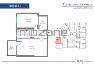 Apartament 2 Camere | 63 mp | Bloc Nou | Metrou Pacii / Preciziei | Militari - imagine 10