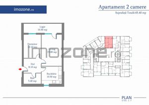 Apartament 2 Camere | 63 mp | Bloc Nou | Metrou Pacii / Preciziei | Militari - imagine 20