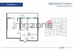 Apartament 2 Camere | 65 mp | Bloc Nou | Metrou Pacii / Preciziei | Militari - imagine 11