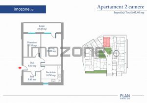 Apartament 2 Camere | 63 mp | Bloc Nou | Metrou Pacii / Preciziei | Militari - imagine 14