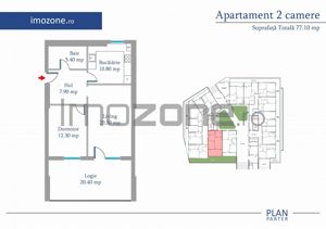 Apartament 2 Camere | 63 mp | Bloc Nou | Metrou Pacii / Preciziei | Militari - imagine 13