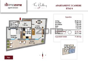 COMISION 0% - MILITARI - LUJERULUI, BLOC FINALIZAT, 2 CAMERE, DECOMANDAT, LIFT - imagine 7