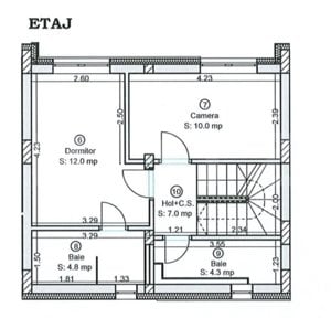 Casa insiruita, 79 mp, terasa 27 mp, gradina 30 mp, parcare inclusa - imagine 13