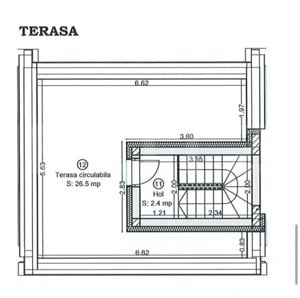 Casa insiruita, 79 mp, terasa 27 mp, gradina 30 mp, parcare inclusa - imagine 12