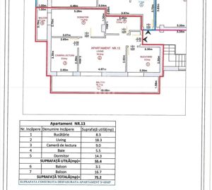 COMISION 0% Apartament De Vânzare | Apartament 3 camere | Etajul 2