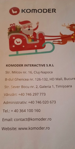 Vand fotoliu masaj in perfecta stare de functionare.