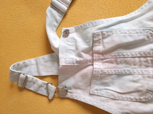 Set doua salopete de blugi pentru fetite de 5 - 8 ani