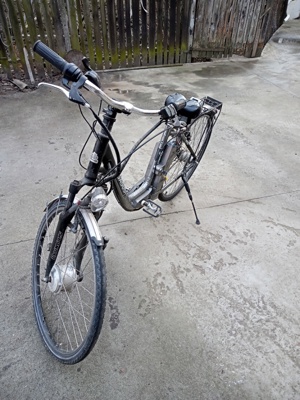 Bicicleta electrica de dama  asistata