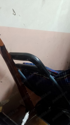 carucior de piata cadru solid fier cu pinza