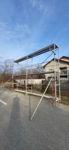 Schelă galvanizată 3m, pentru închiriat 360 m ,  Bumbesti-jiu,Lăzăresti79