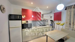 Apartament open space,mobilat si utilat,2 camere si curte,Dumbravita - imagine 3