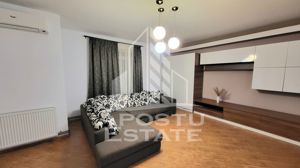 Apartament open space,mobilat si utilat,2 camere si curte,Dumbravita - imagine 5