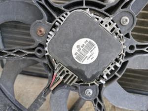 Capota Volkswagen EOS, ventilator, emblema vw, suport bara fata, grila + proiector stanga - imagine 3