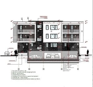 Apartament 3 camere semifinisat, 72 mp, parcare, zona Somesului