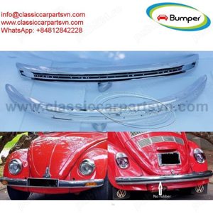 VW Beetle bumpers 1975 and onwards by stainless steel new