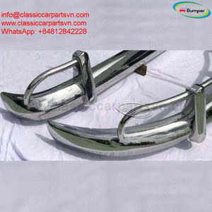 Volkswagen T1 Split Screen Bus (1958-1968) towel rail USA Export bumpers by stainless steel - imagine 3
