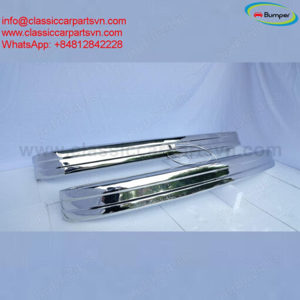 Volkswagen T2 Bay Window Bus (1972-1979) bumpers by stainless steel new  - imagine 4