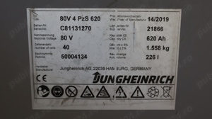Jungheinrich EFG 425k electrostivuitor 2,5 tone, an 2017, ore 10490, capacitatea bateriei 100%,  - imagine 11