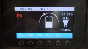 Jungheinrich EFG 425k electrostivuitor 2,5 tone, an 2017, ore 10490, capacitatea bateriei 100%,  - imagine 9